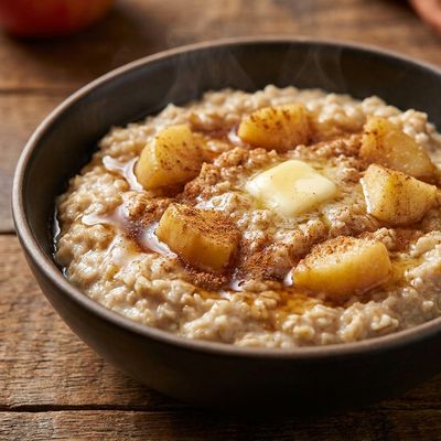 Crock Pot Apple Cinnamon Steel Cut Oats