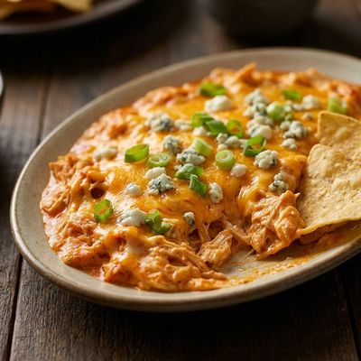 Crock Pot Buffalo Chicken Dip