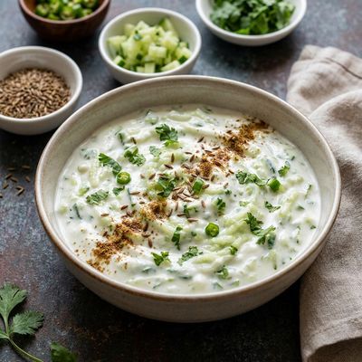 Cucumber Raita with Roasted Cumin