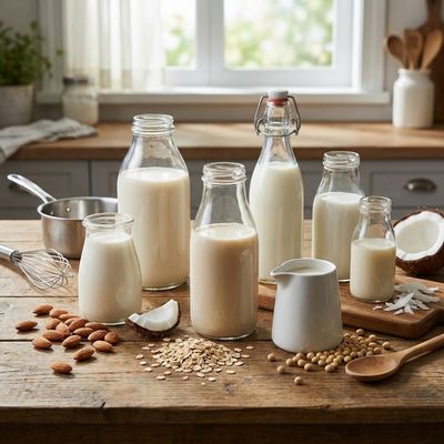 Dairy-Free Milk Substitutes: Which Plant-Based Milk is Best for Cooking?