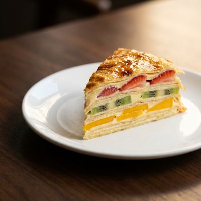 Fruit Mille Crepe Cake