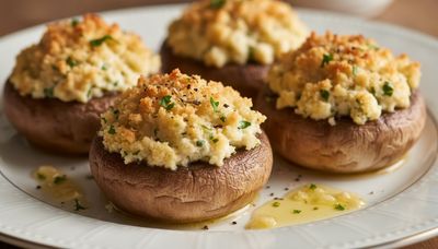 Garlic Butter Stuffed Mushrooms