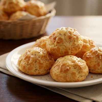 Gougeres French Cheese Puffs