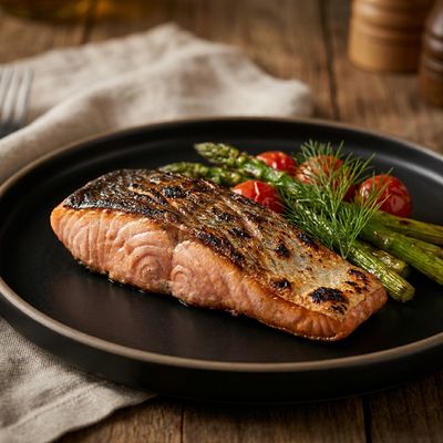 Grilled Atlantic Salmon