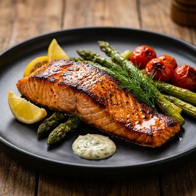 Grilled Salmon Platter