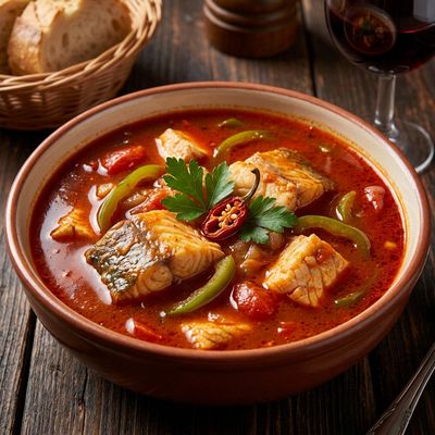 Halaszle Hungarian Fishermans Soup