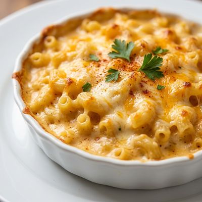 Homestyle Baked Macaroni and Cheese with Breadcrumb Topping