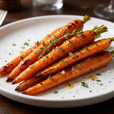 Honey Roasted Carrots with Fresh Thyme