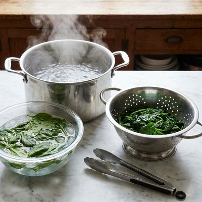How to Blanch Spinach