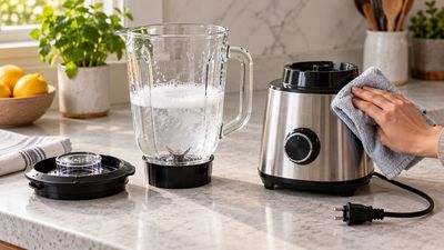 How to Clean a Blender Safely: A Blade-Safe Routine