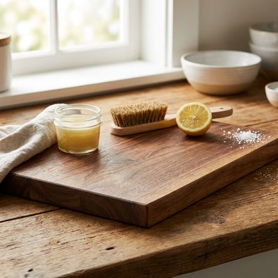 How to Clean and Maintain a Wooden Cutting Board