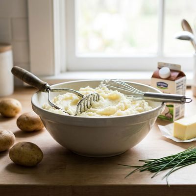 How to Mash Potatoes