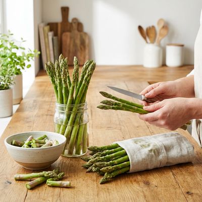 How to Prep and Store Asparagus to Keep It Crisp