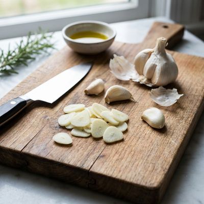 How to Slice Garlic
