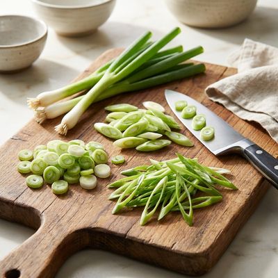 How to Slice Green Onions