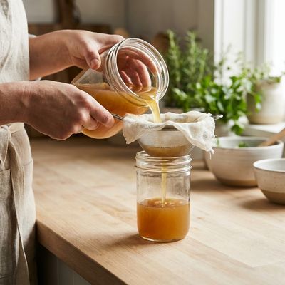 How to Strain Broth