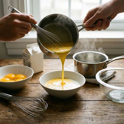 How to Temper Eggs for Smooth Custards and Sauces