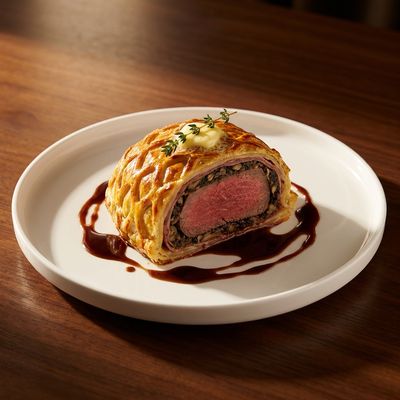Individual Beef Wellington with Mushroom Duxelles