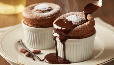 Individual Chocolate Souffles