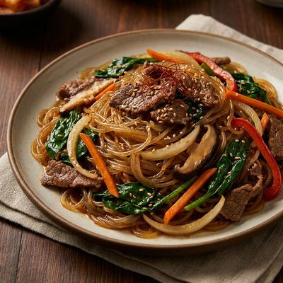 Japchae Sweet Potato Glass Noodles