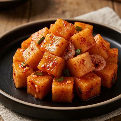 Kkakdugi Radish Kimchi