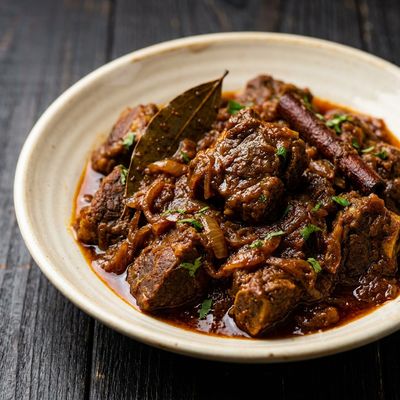 Lamb Bhuna with Slow-Cooked Onion Masala