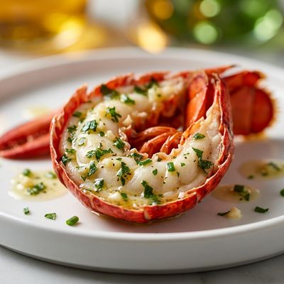 Lobster with Herb Butter