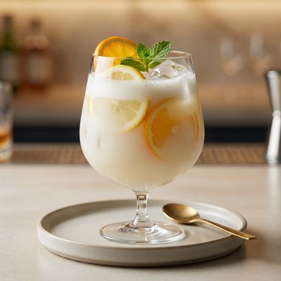 Makgeolli Cocktail with Citrus