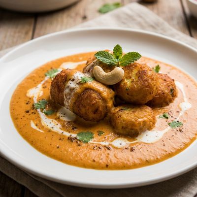 Malai Kofta with Creamy Cashew Sauce