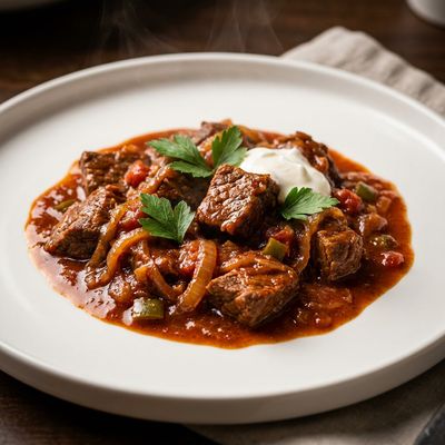Marha Porkolt Hungarian Beef Stew