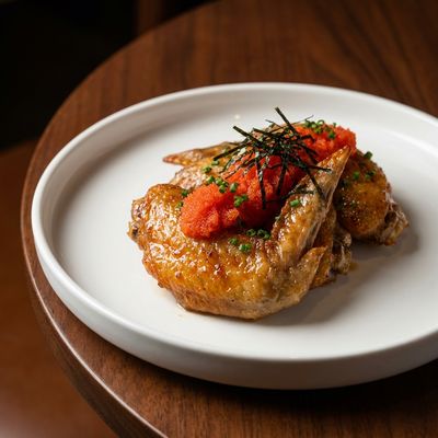 Mentaiko Chicken Wings