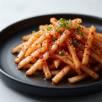 Musaengchae Korean Radish Salad