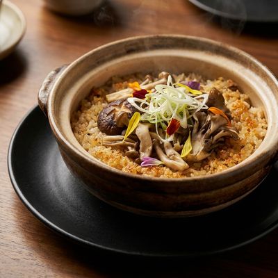 Mushroom Donabe Rice