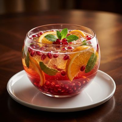 Non Alcoholic Sparkling Punch