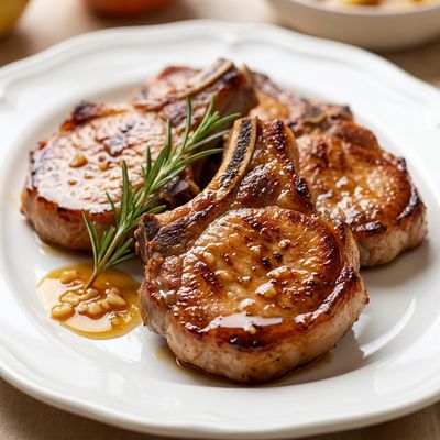 Pan-Seared Pork Chops with Apple Cider Glaze