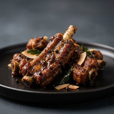 Pepper Fry Chicken Ribs