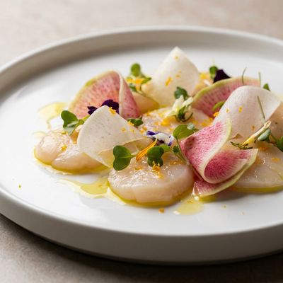 Scallop Crudo with Daikon