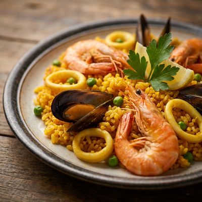 Seafood Paella