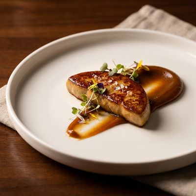 Seared Foie Gras with Date Purée