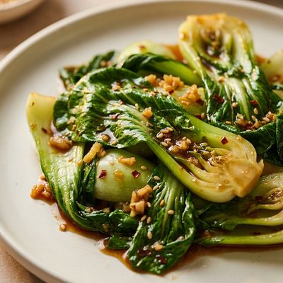 Sesame Ginger Stir-Fried Bok Choy