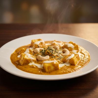 Shahi Paneer with Cashew and Cream