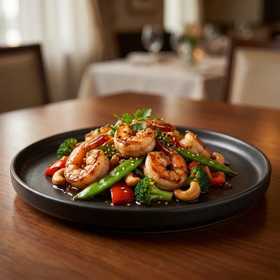 Shrimp Stir Fry with Vegetables