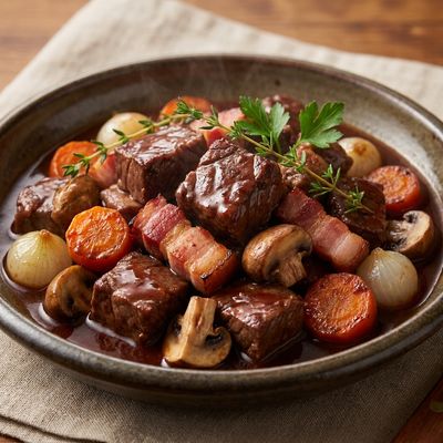 Slow Cooker Beef Bourguignon