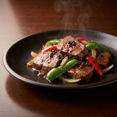 Stir-Fried Beef with Wild Pepper