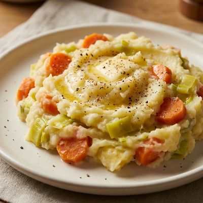 Stoemp Belgian Mashed Potatoes with Vegetables
