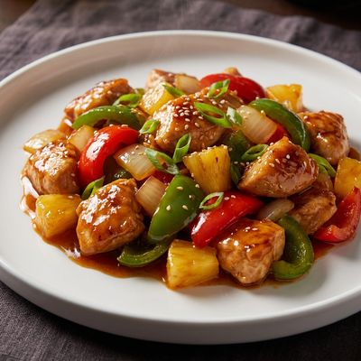 Sweet and Sour Pineapple Chicken Stir-Fry