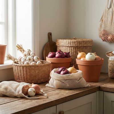 The Best Way to Store Onions and Garlic for Maximum Shelf Life