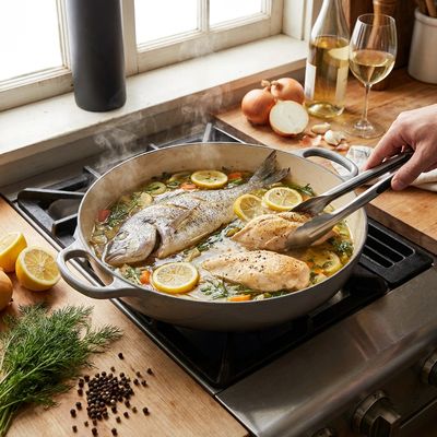 The Secret to Poaching Fish and Poultry in Flavorful Liquids