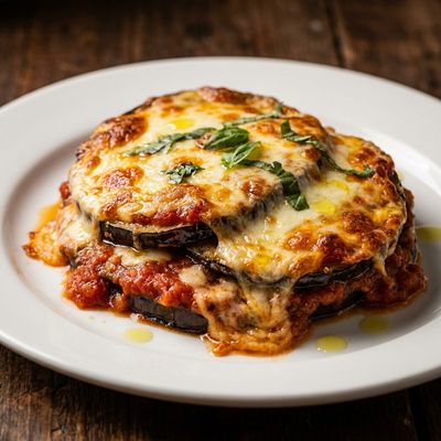 Traditional Eggplant Parmigiana