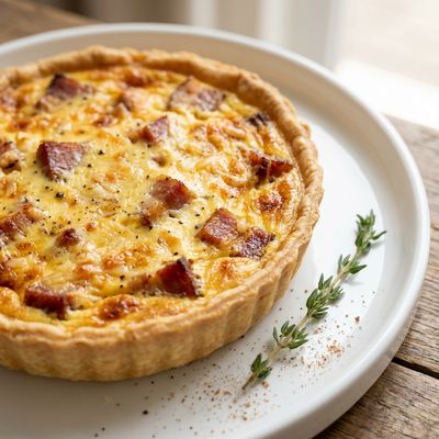 Traditional Quiche Lorraine